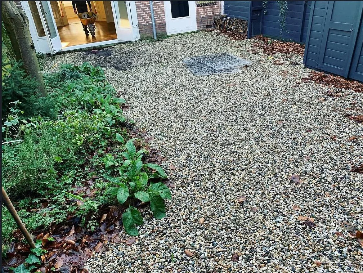 Klassieke tuintransformatie, voor en na